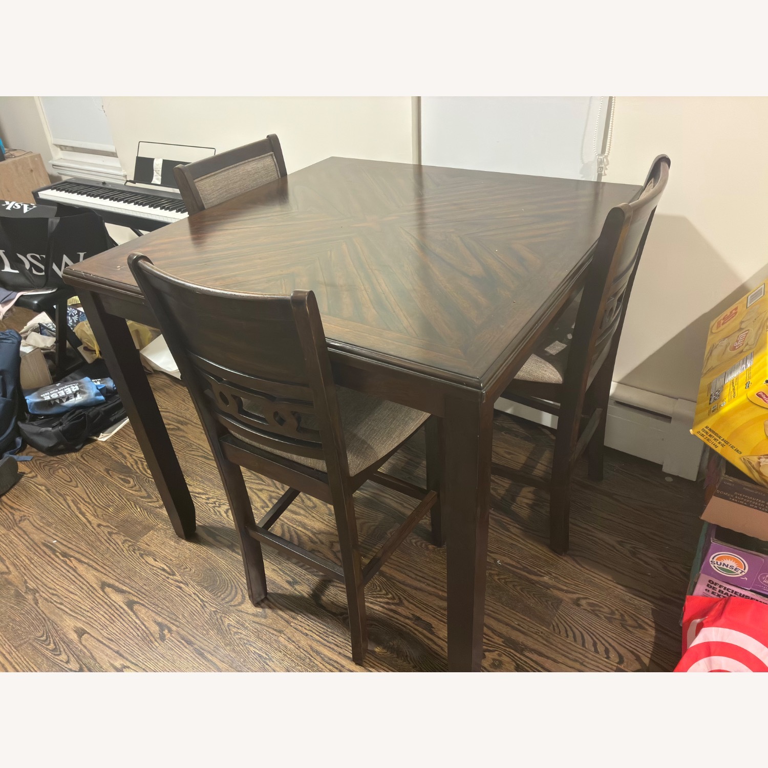 Counter Height 3-Person Dining Set - image-2