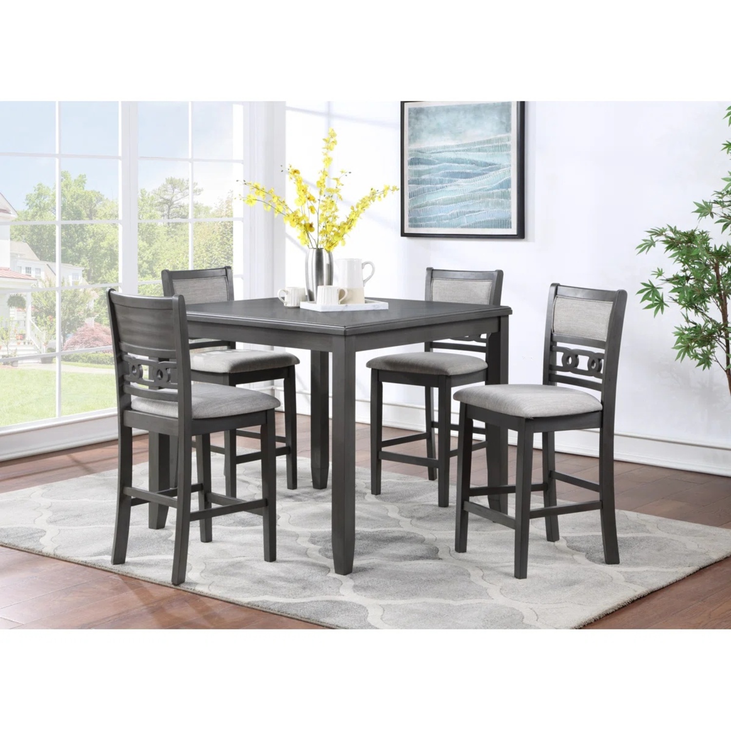 Counter Height 3-Person Dining Set - image-7