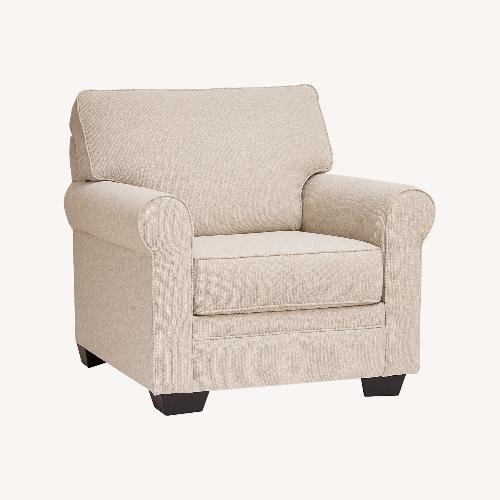 Used Ashley Furniture Belcaro Natural Armchair for sale on AptDeco