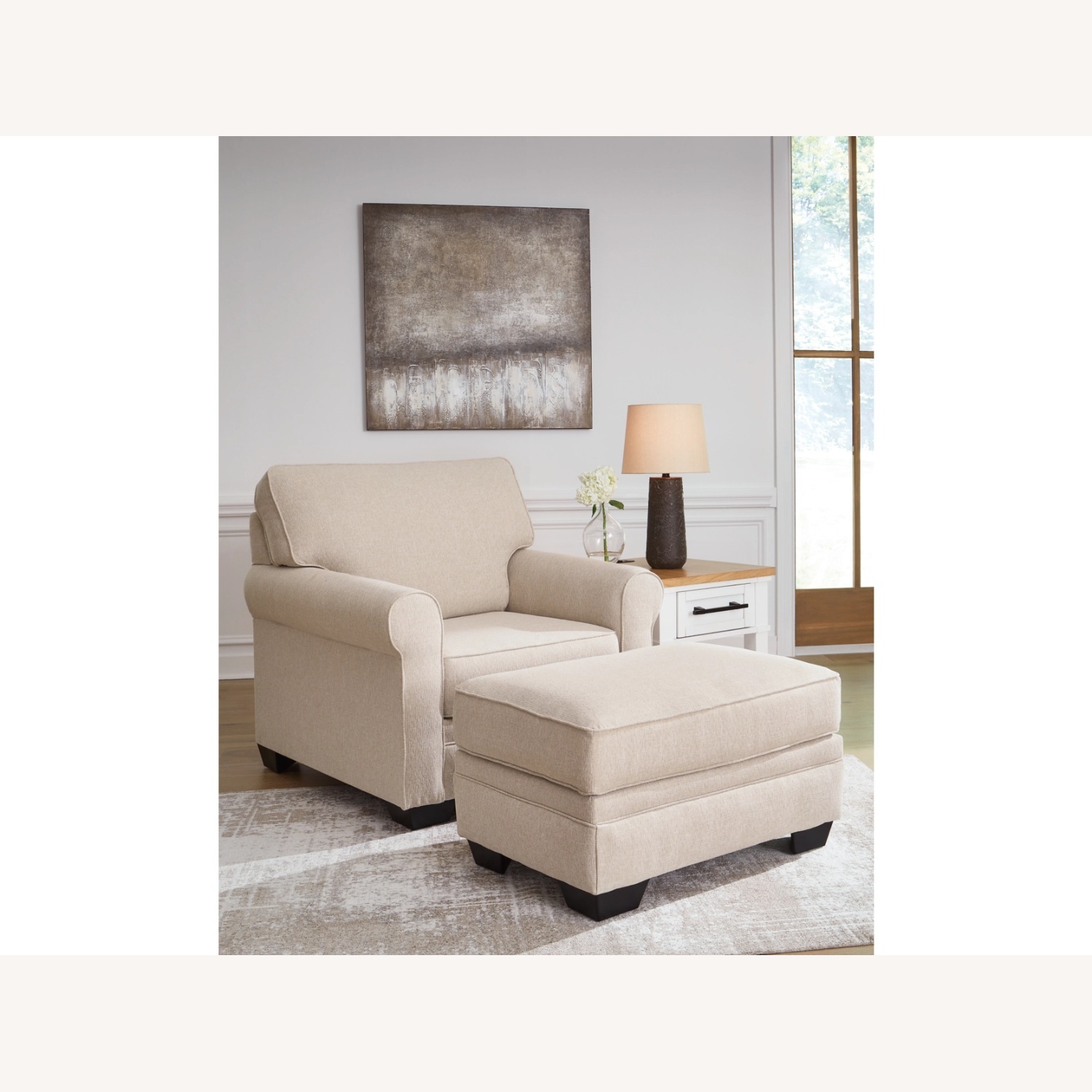 Ashley Furniture Belcaro Natural Armchair - image-4