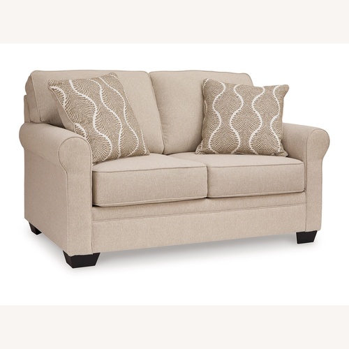 Used Ashley Furniture Belcaro Place Next-Gen Nuvella Loveseat for sale on AptDeco