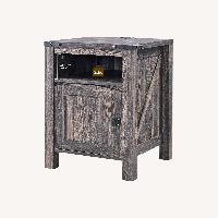 Sincido Dark Brown Wood Sideboard