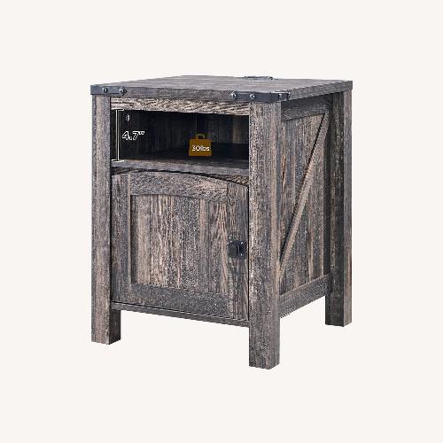 Used Sincido Dark Brown Wood Sideboard for sale on AptDeco