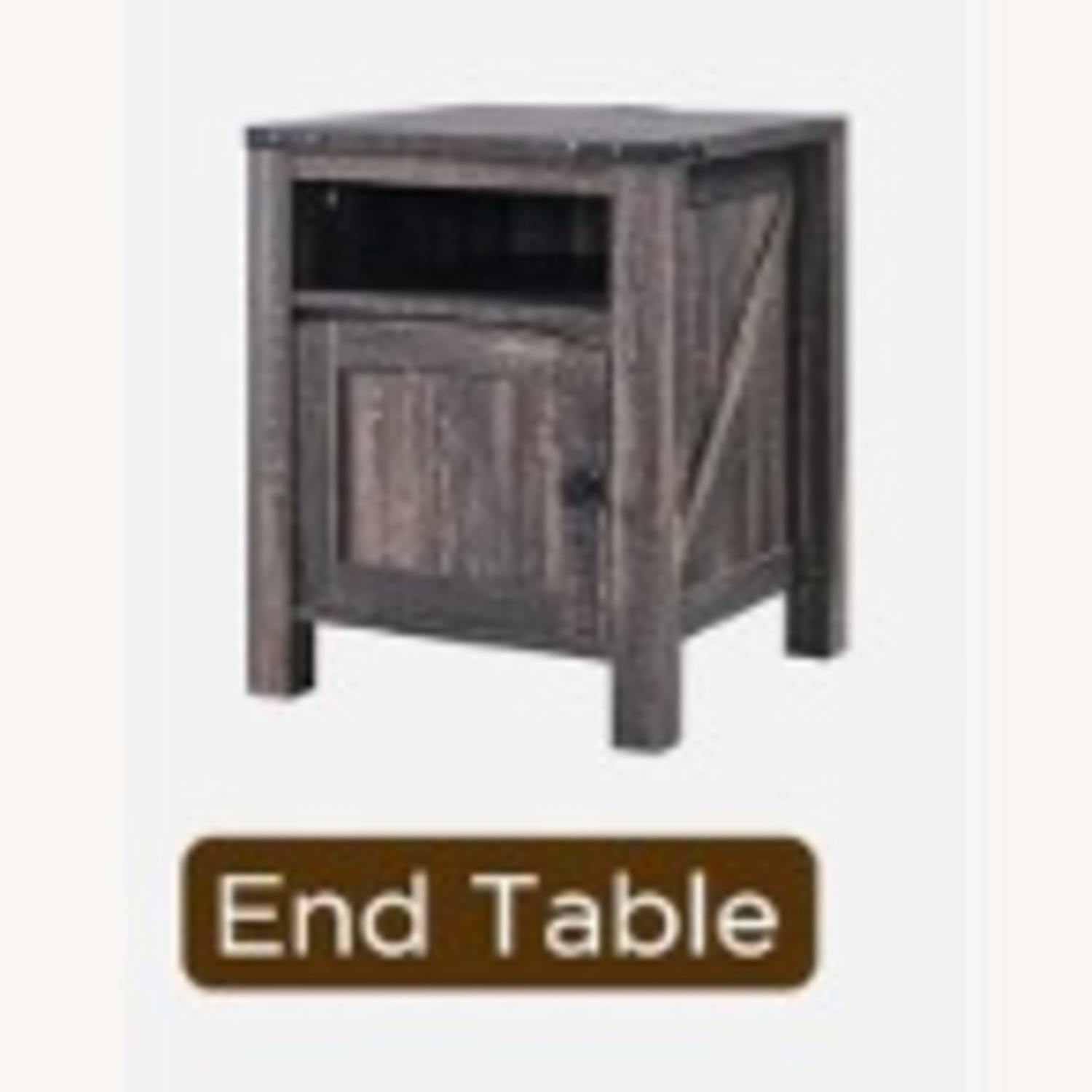 Sincido Dark Brown Wood Sideboard - image-2