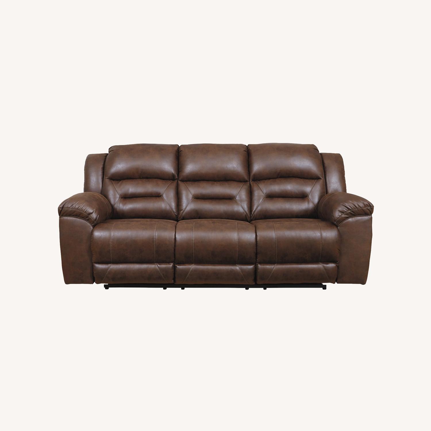 Stoneland Three Seater Power Recliner Sofa - image-0