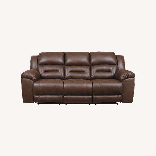 Used Stoneland Three Seater Power Recliner Sofa for sale on AptDeco