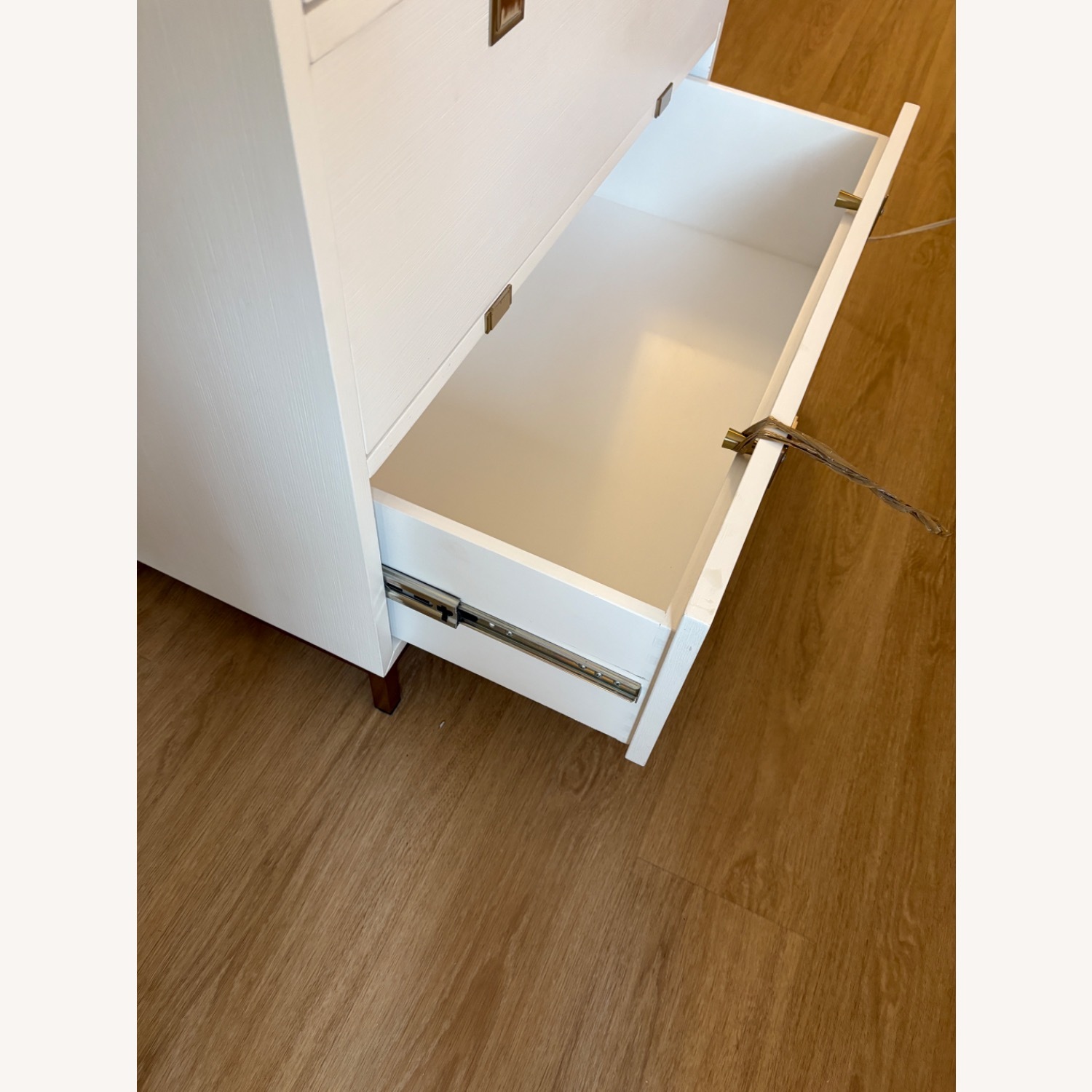 Anthropologie Ingram White Wood Dresser - image-4