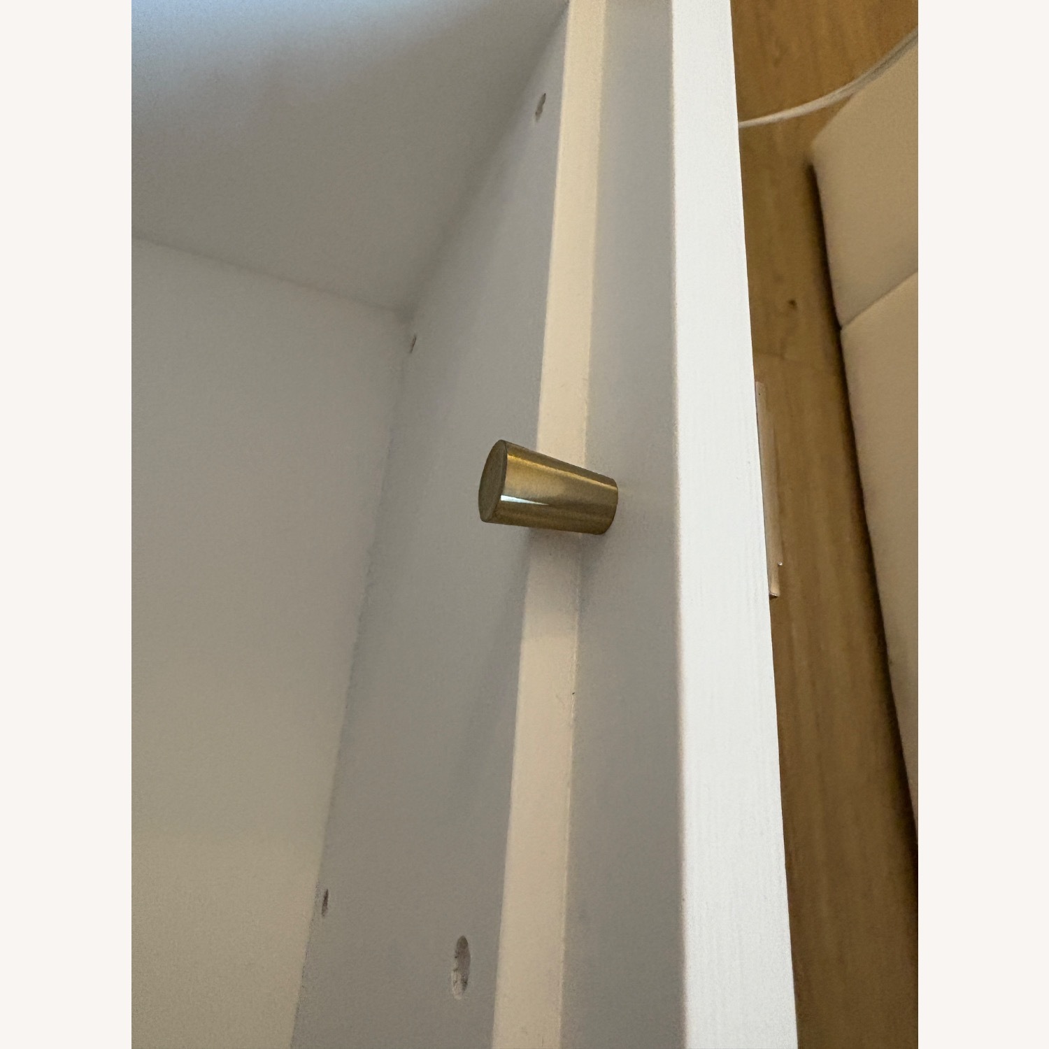 Anthropologie Ingram White Wood Dresser - image-7