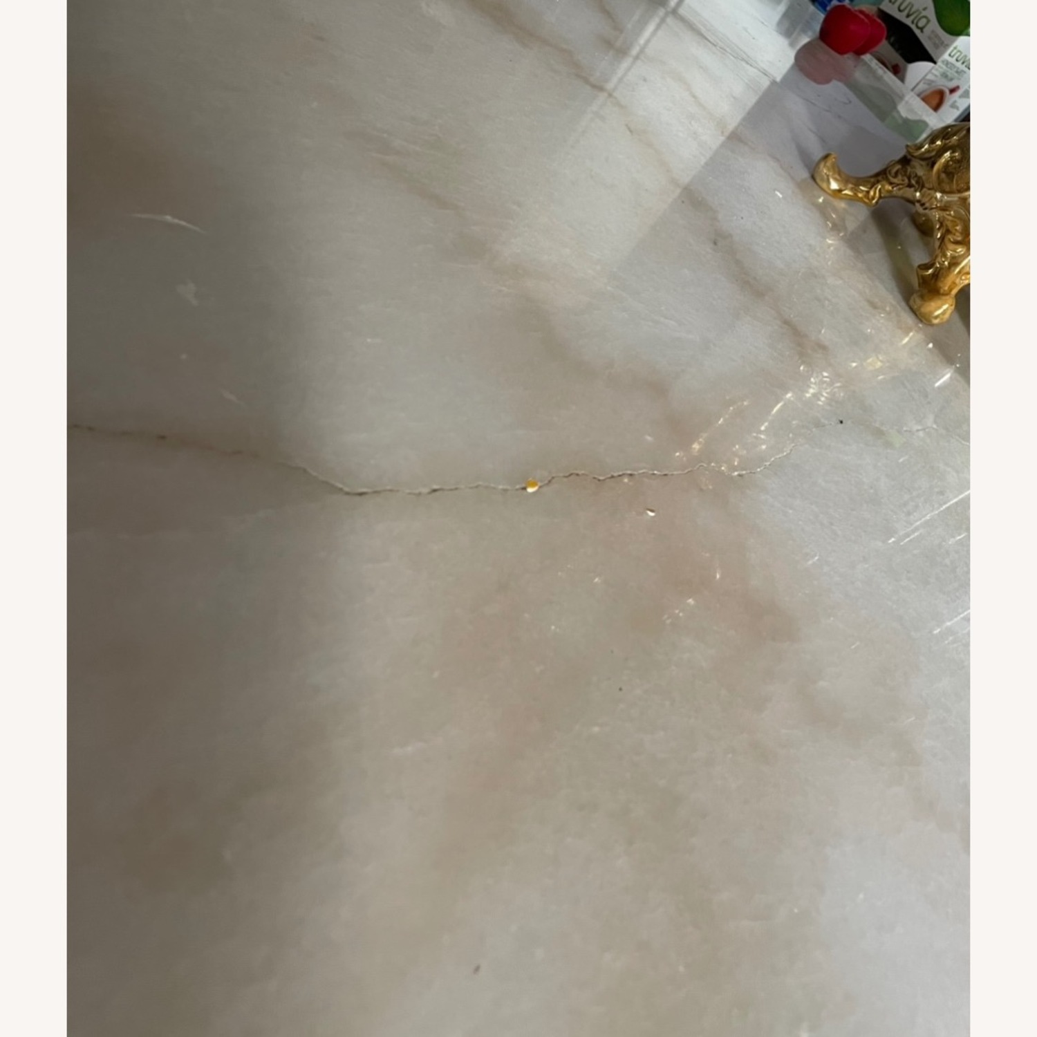 Carrara White Marble Tulip Base Dining Table - image-8