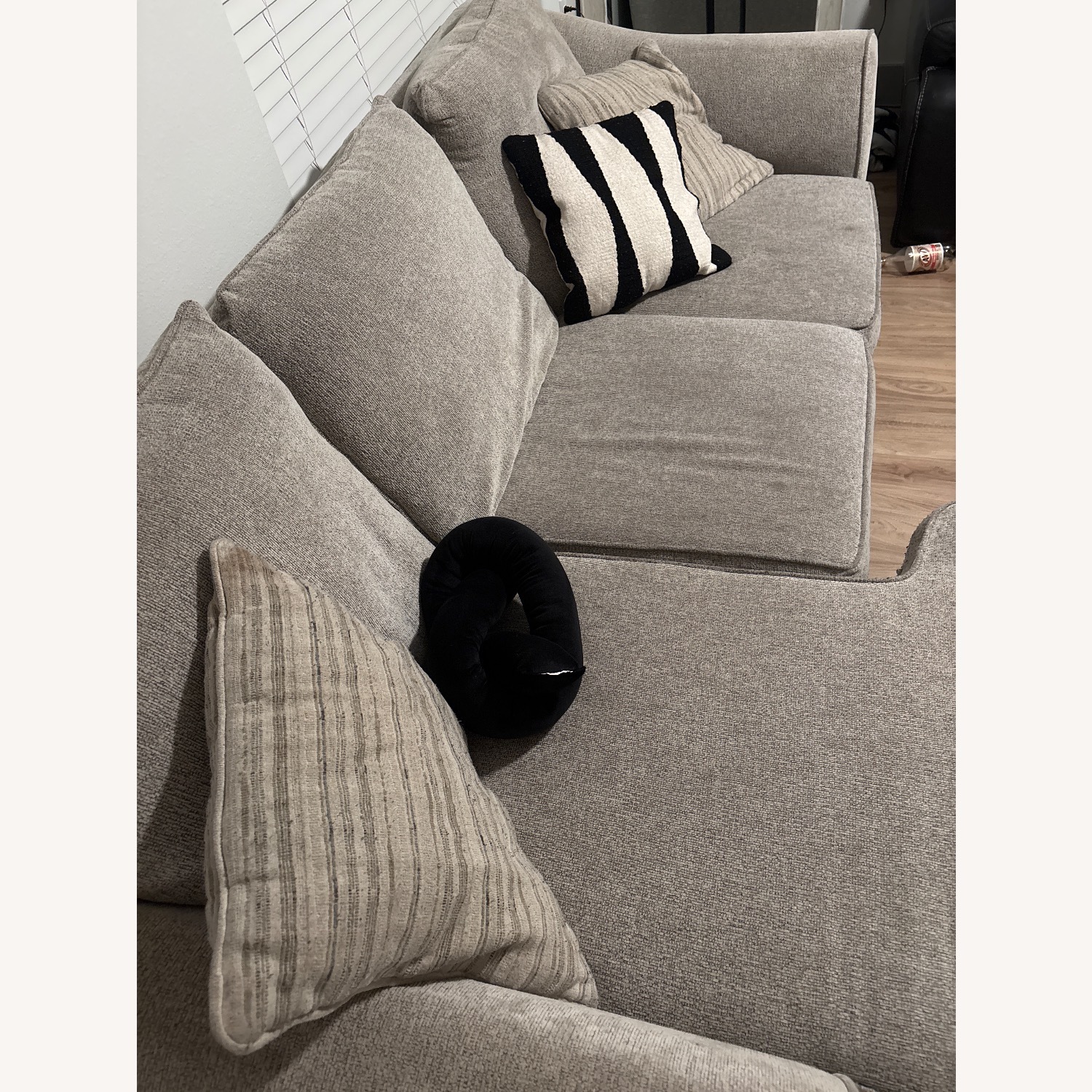 Raymour & Flanigan Tatum Natural 2 Piece Sectional - image-4