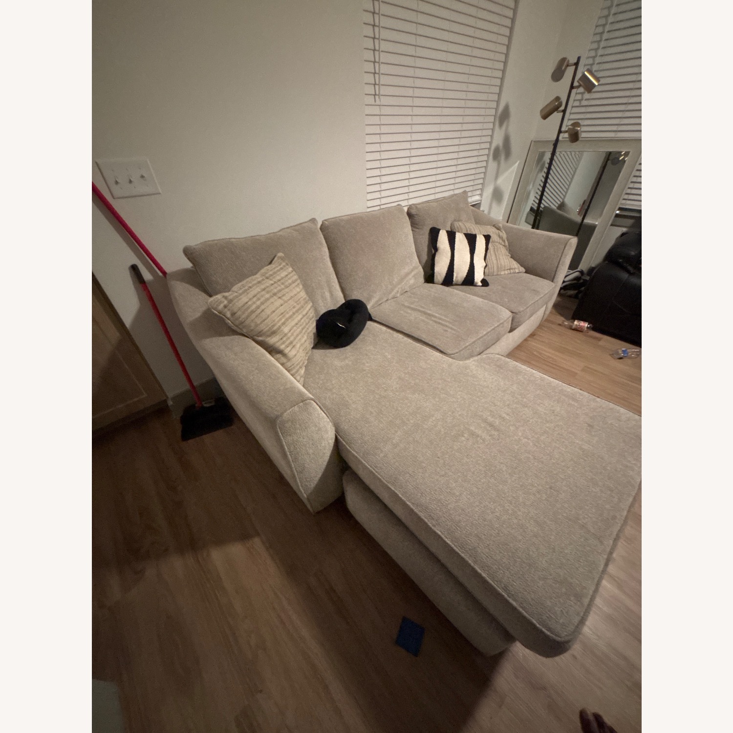 Raymour & Flanigan Tatum Natural 2 Piece Sectional - image-2