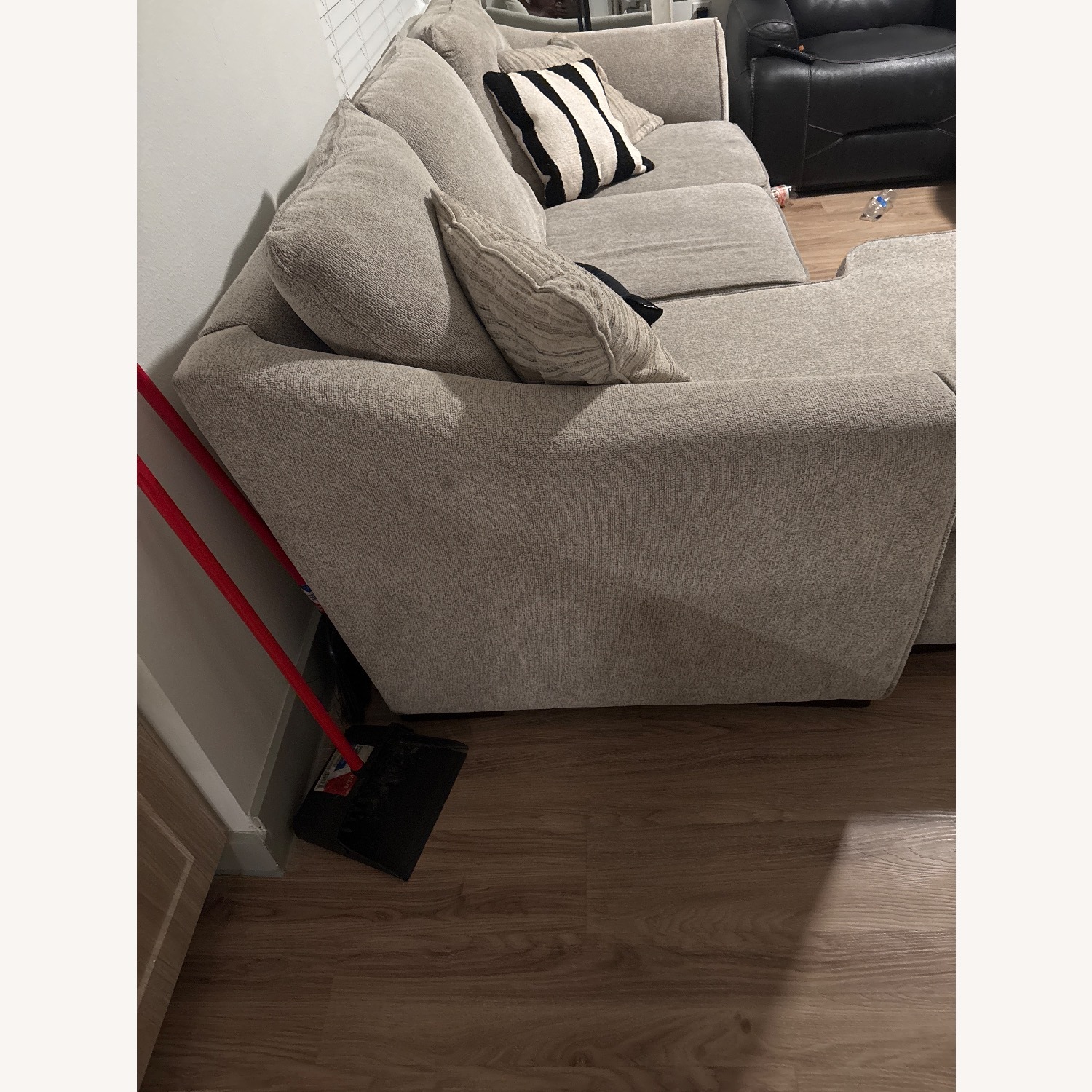 Raymour & Flanigan Tatum Natural 2 Piece Sectional - image-3