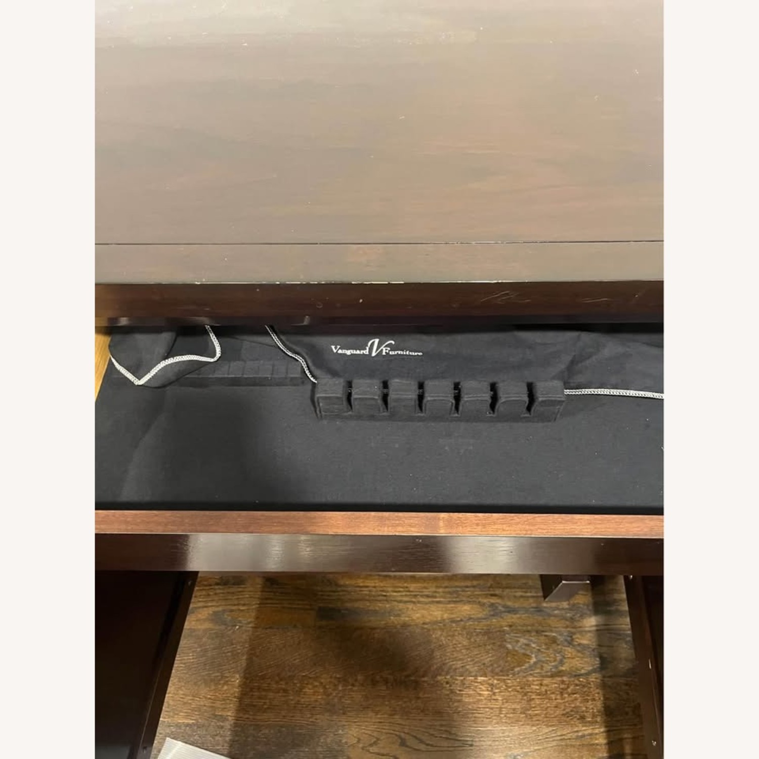 Vanguard Credenza With Fabric Panels - image-2