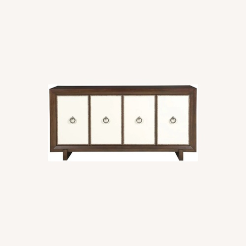 Used Vanguard Credenza With Fabric Panels for sale on AptDeco