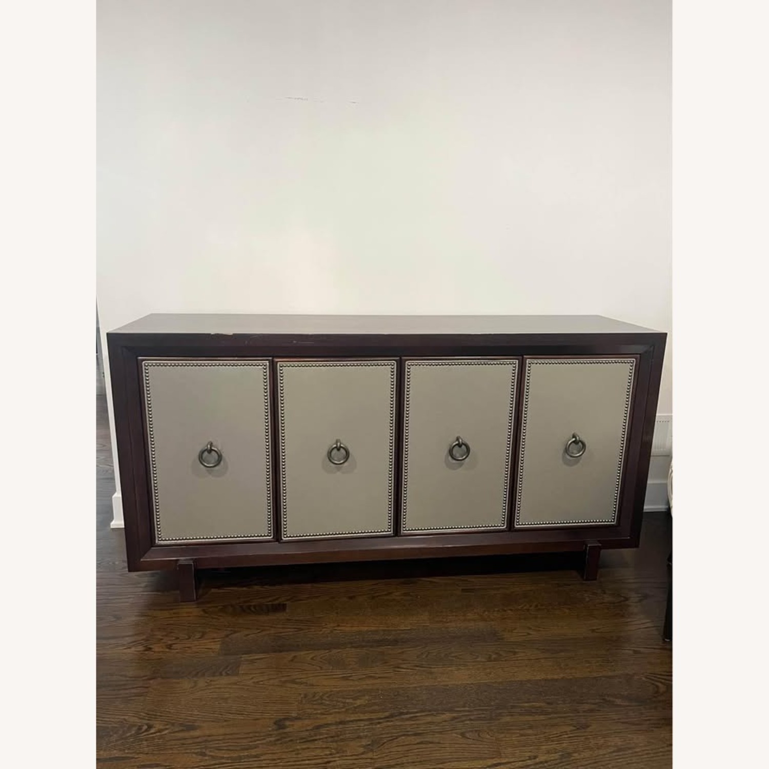 Vanguard Credenza With Fabric Panels - image-1