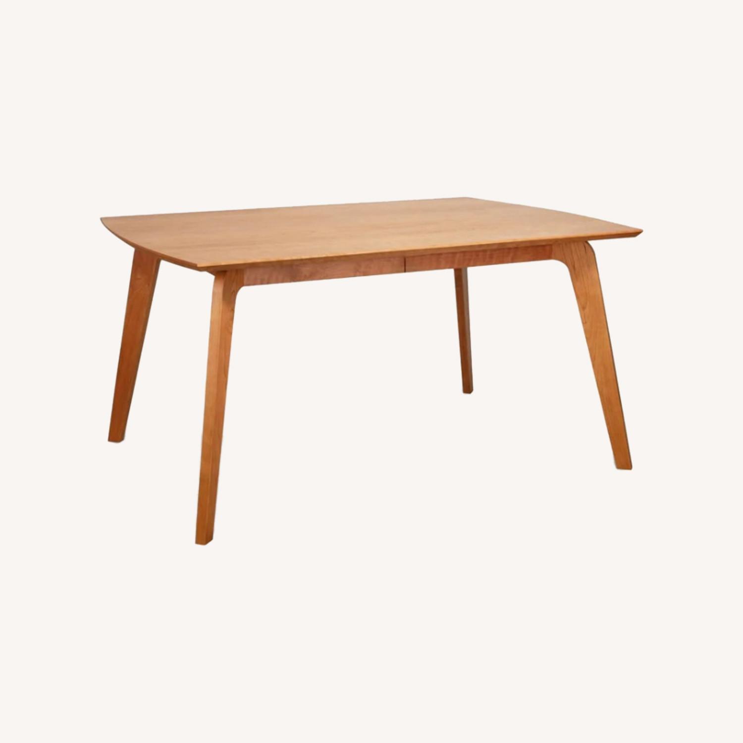 Lyndon Solid Wood Dining Table  - Two 18" leaves  - image-0