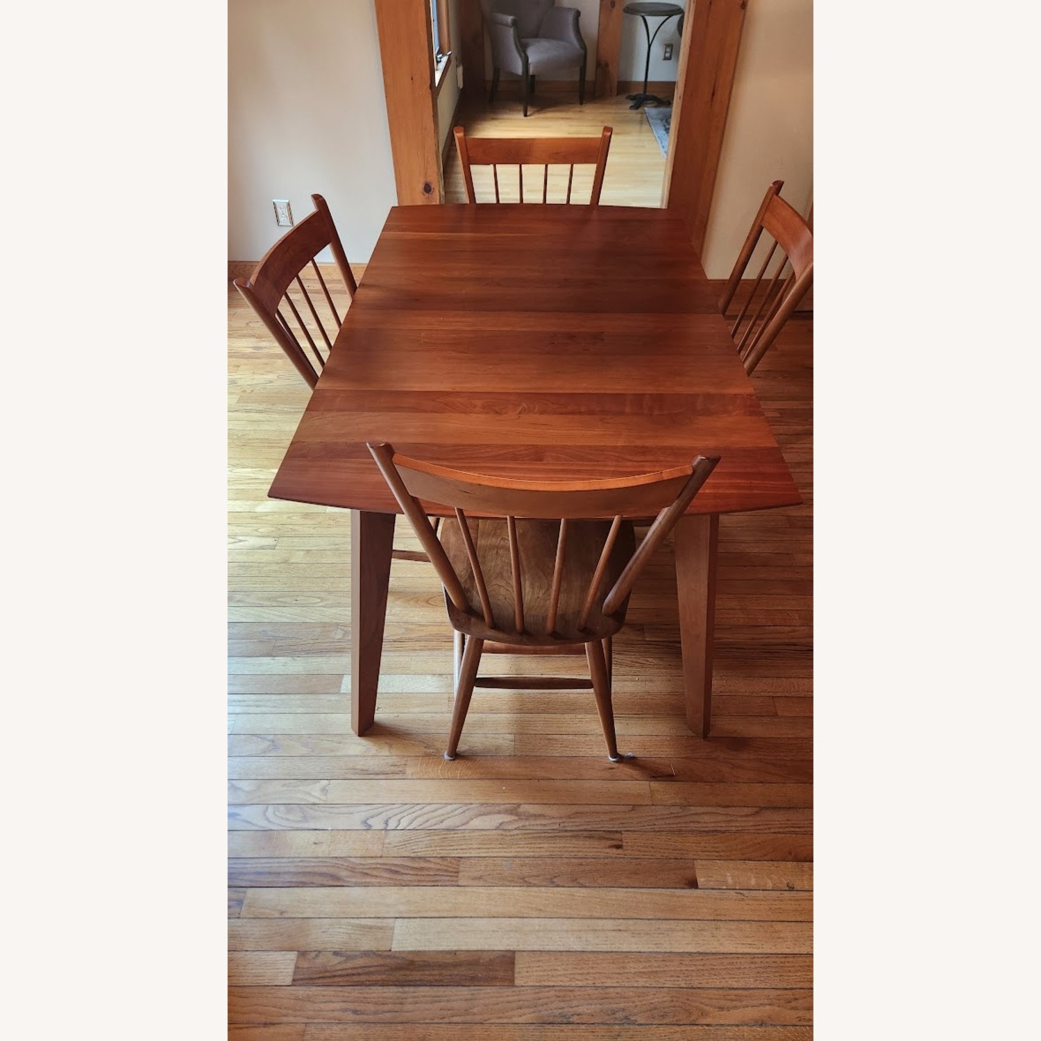 Lyndon Solid Wood Dining Table  - Two 18" leaves  - image-2