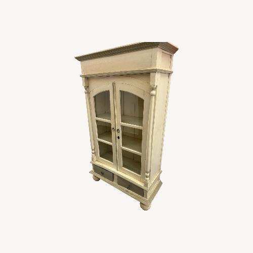 Used White Wood Armoire for sale on AptDeco