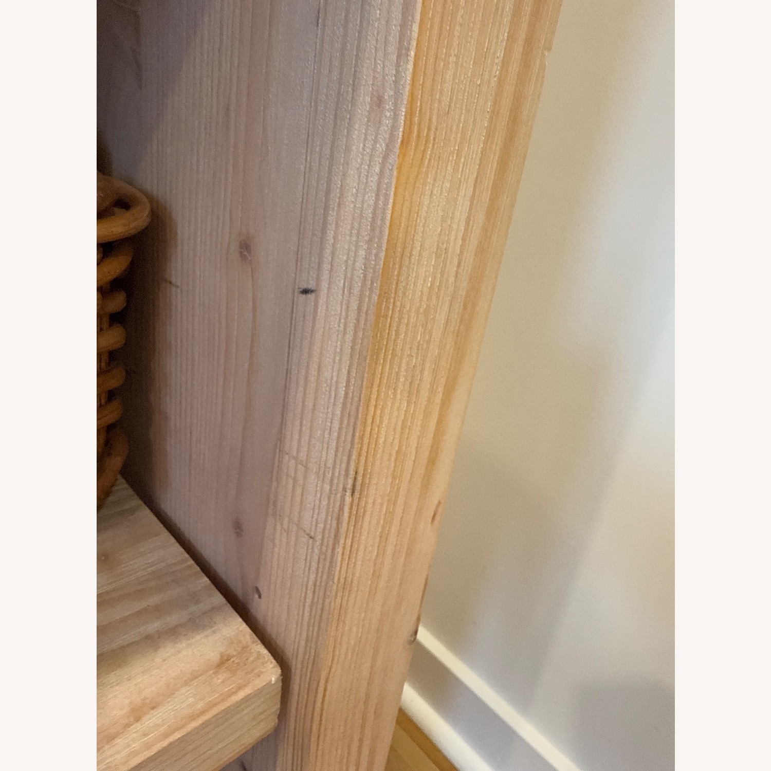 Pottery Barn Folsom Natural Wood Media Storage - image-2