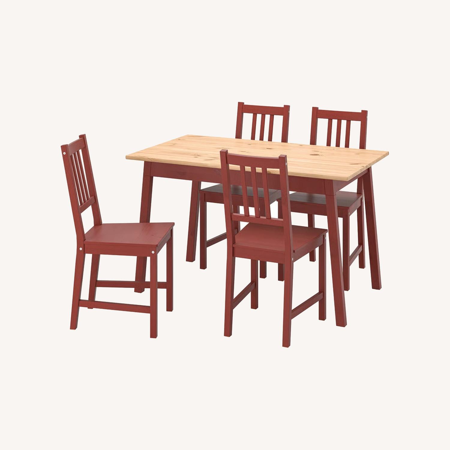 IKEA PINNTORP Dark Brown Wood Dining Sets - image-0