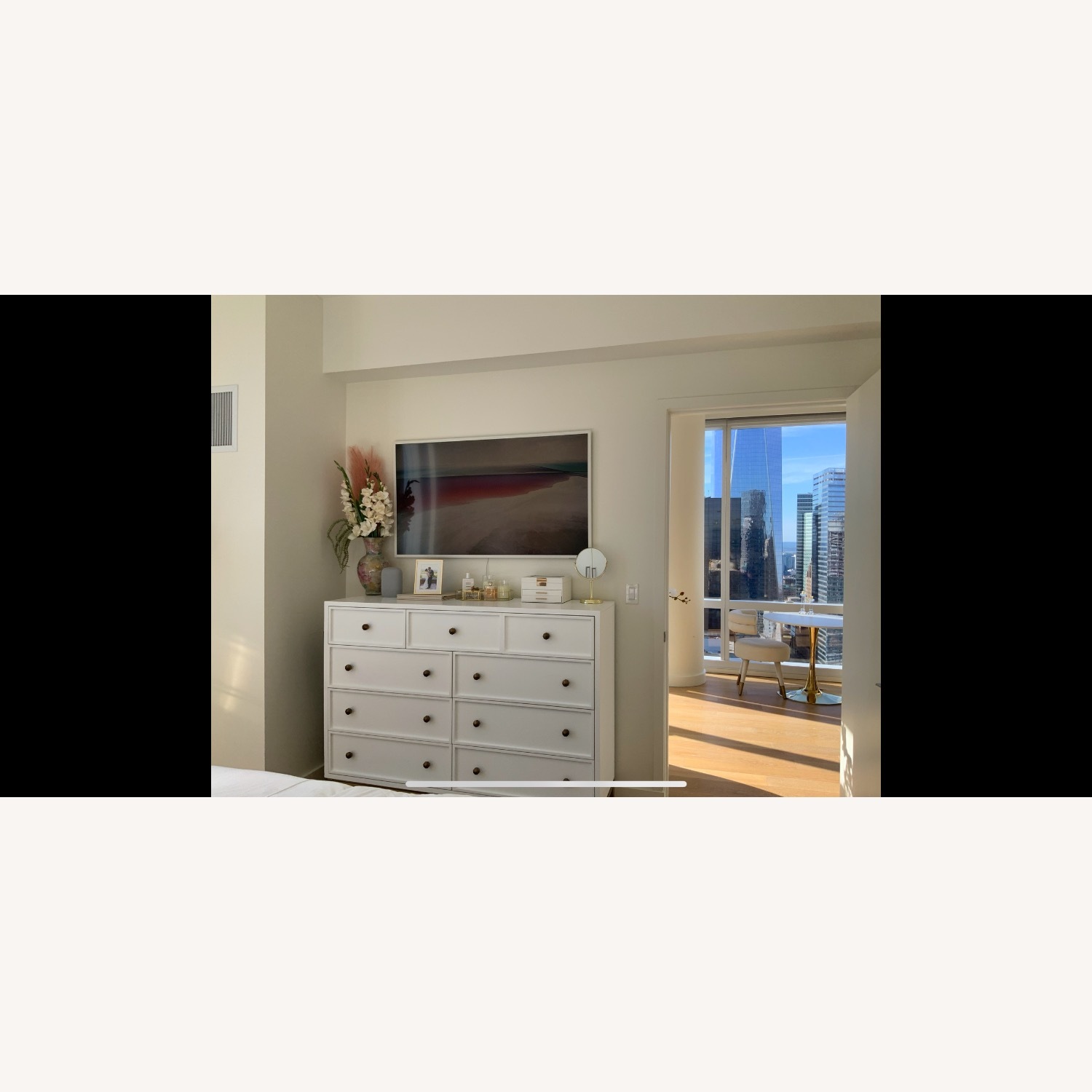 Hokku Designs Aubry White Wood Dresser - image-4