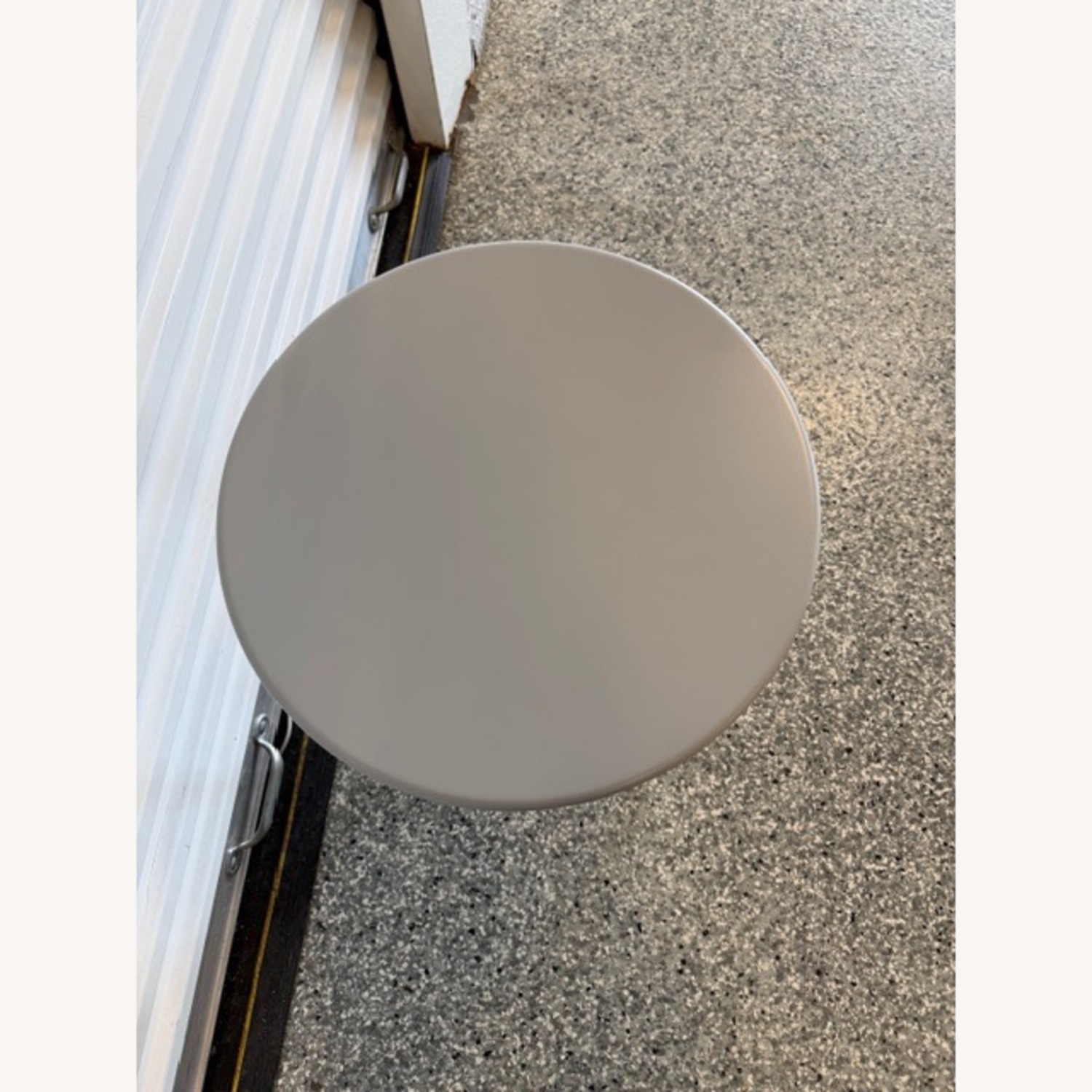 Stylex Adorn Series Light Gray Metal Side Tables - image-4