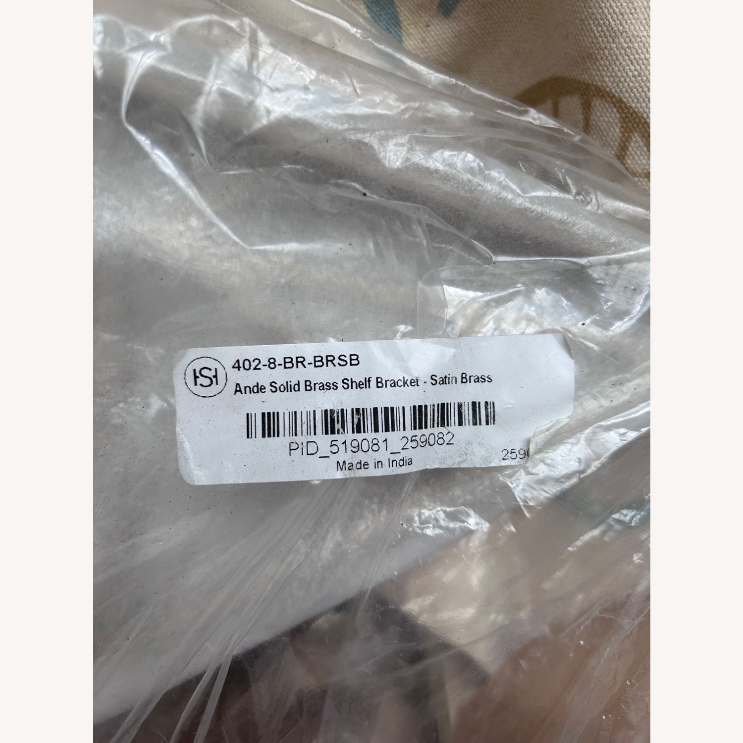 Signature Hardware Ande Solid Brass Shelf Brackets - image-2