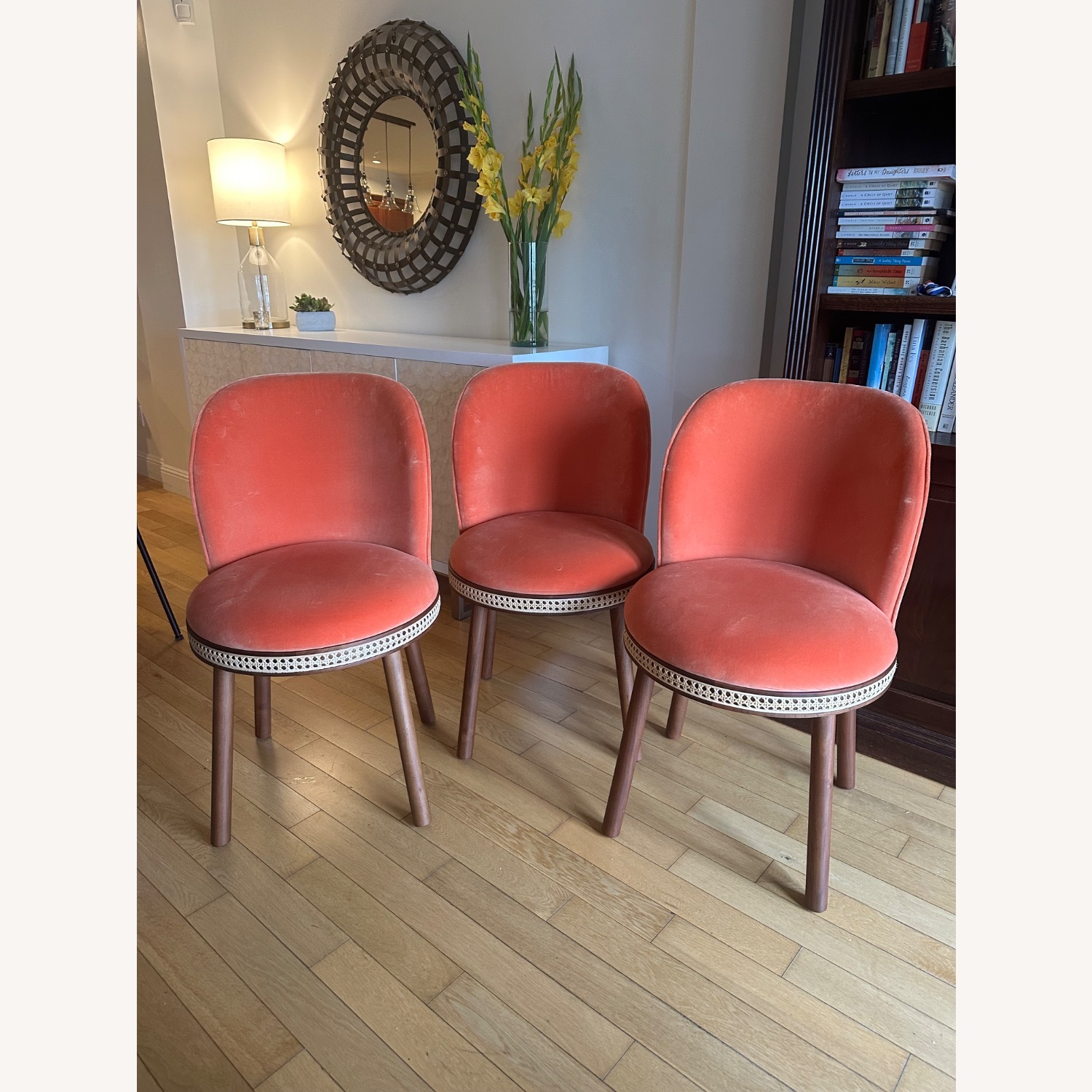 Dooq Details Alma Velvet Dining Chairs - image-1