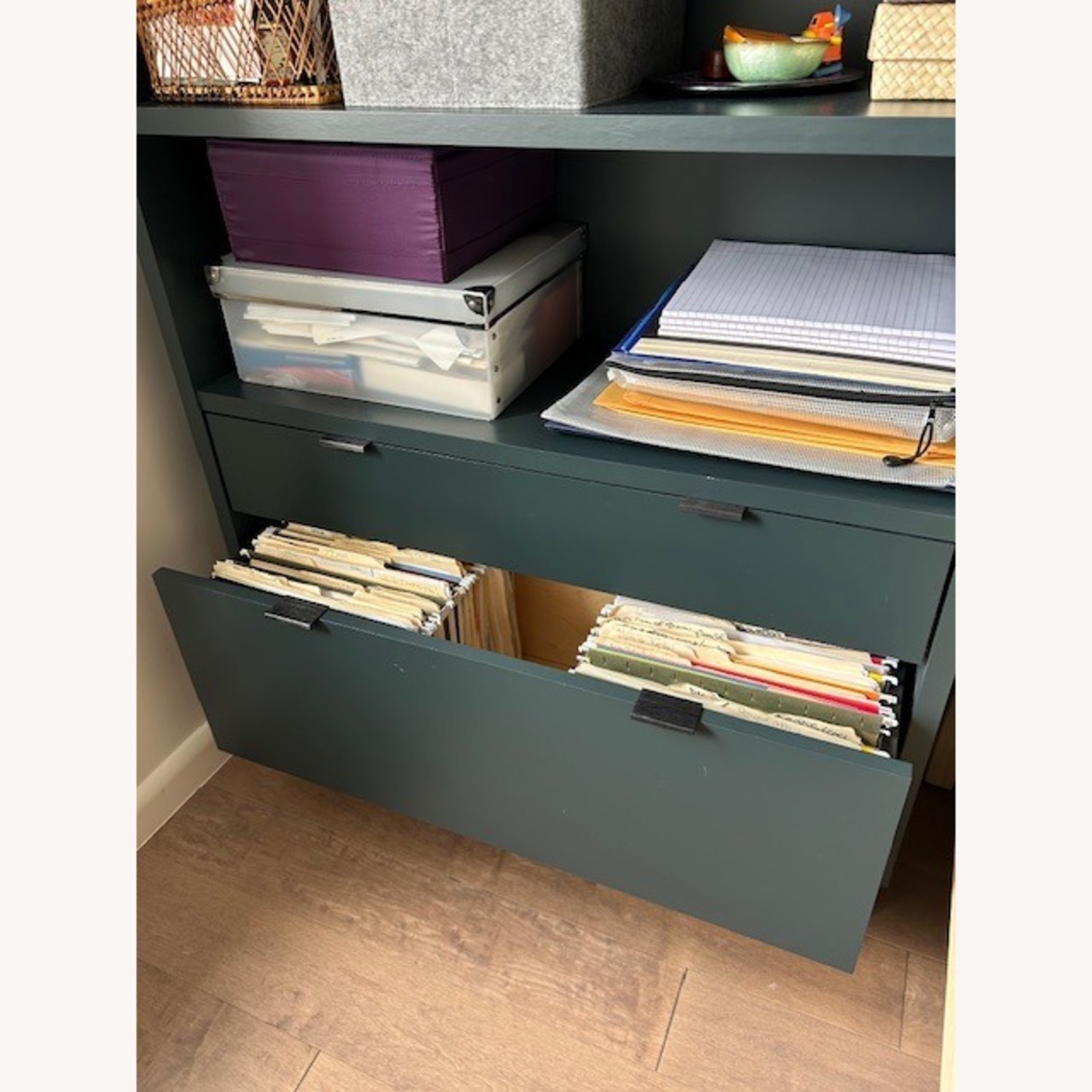 Room & Board Copenhagen Green Wood Bookcase - image-2