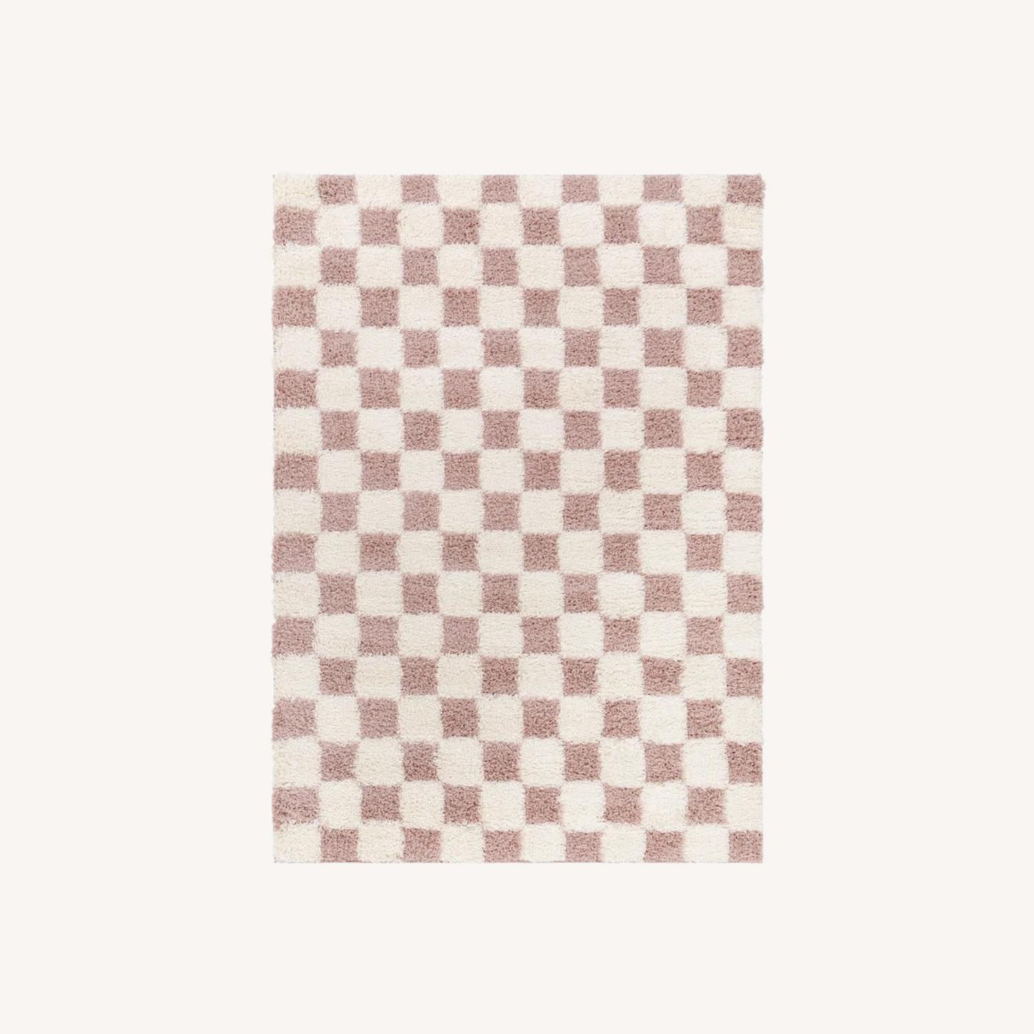 Wayfair White Pink Area Rug 9' x 12' - image-0