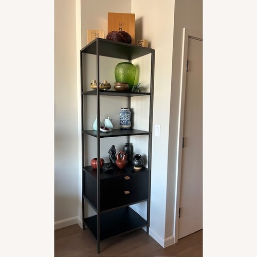 Used Lulu & Georgia Rosamonde Black Shelf Unit for sale on AptDeco