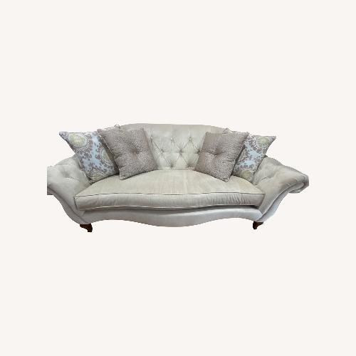 Used Raymour & Flanigan Natural Fabric 3+ Seater Sofa for sale on AptDeco