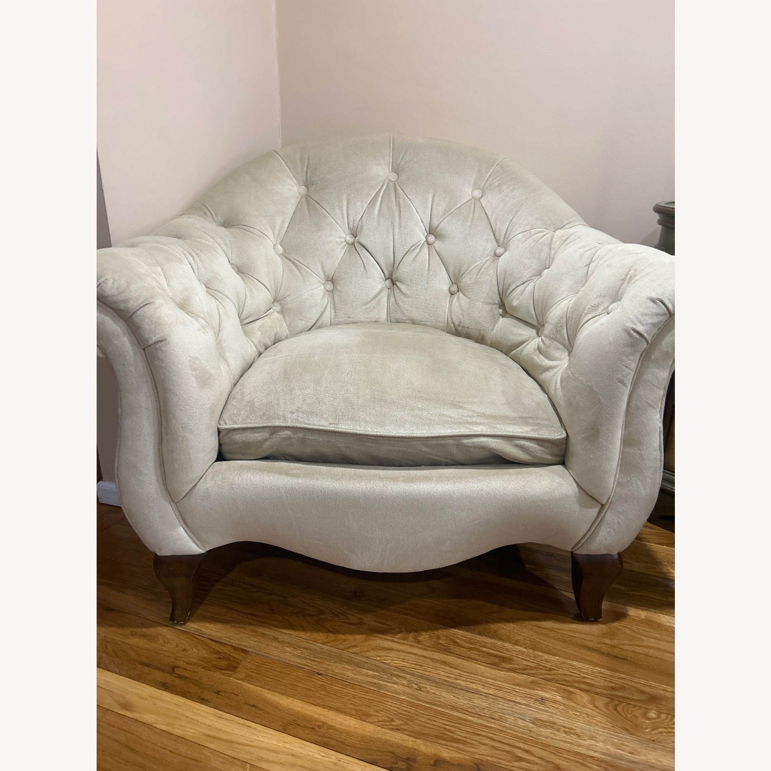 Raymour & Flanigan Natural Loveseat - image-1