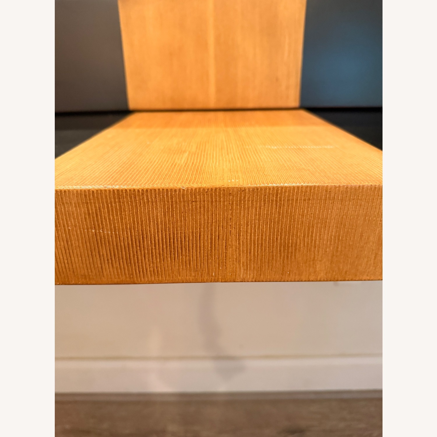 Uttermost Black & Oak Mixed Wood Mirror & Console - image-7