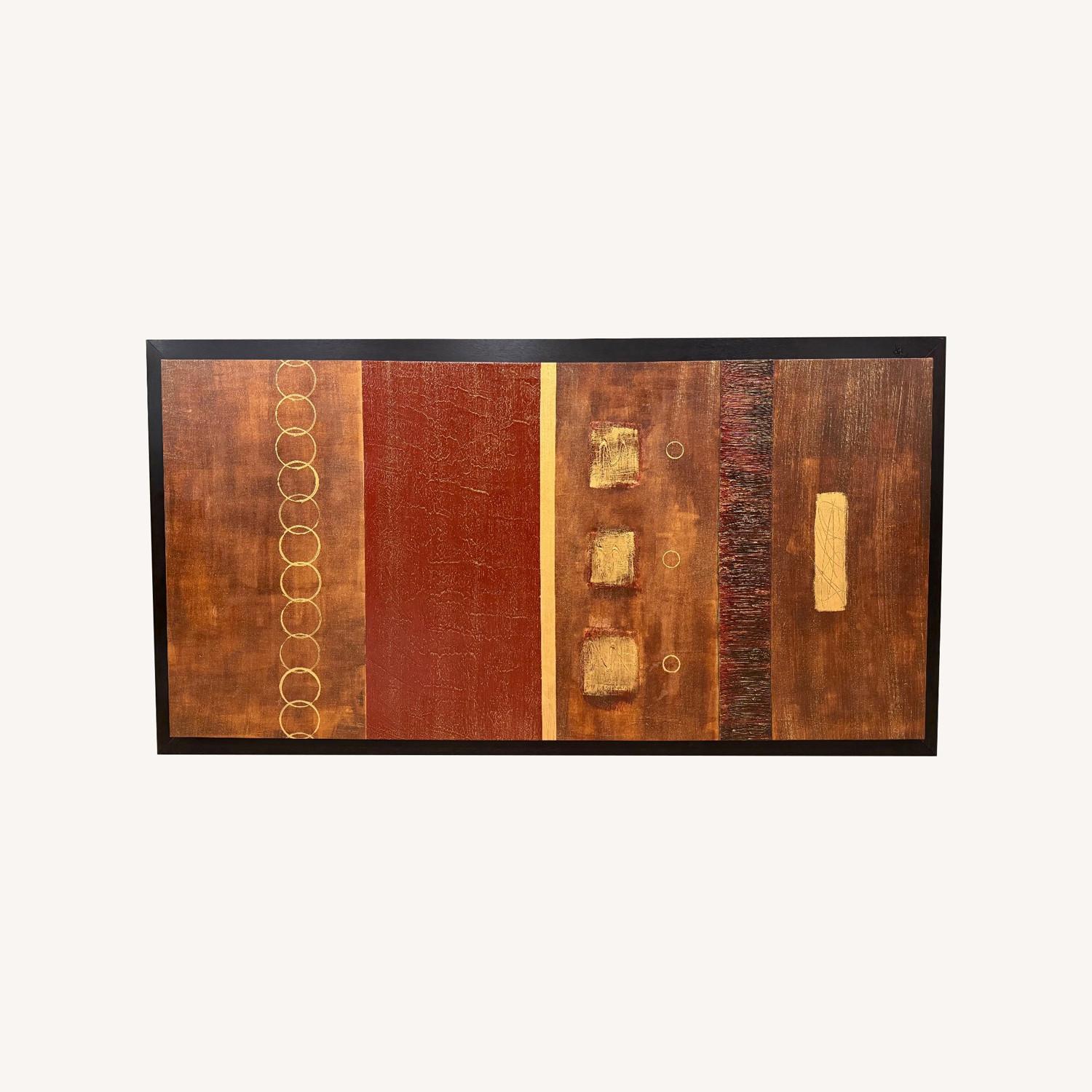 Original Acrylic Art on Wood Frame - image-0