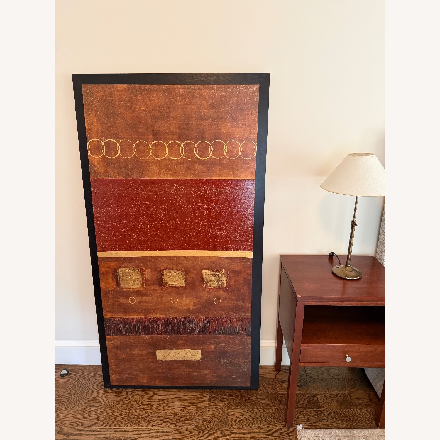 Original Acrylic Art on Wood Frame - image-4