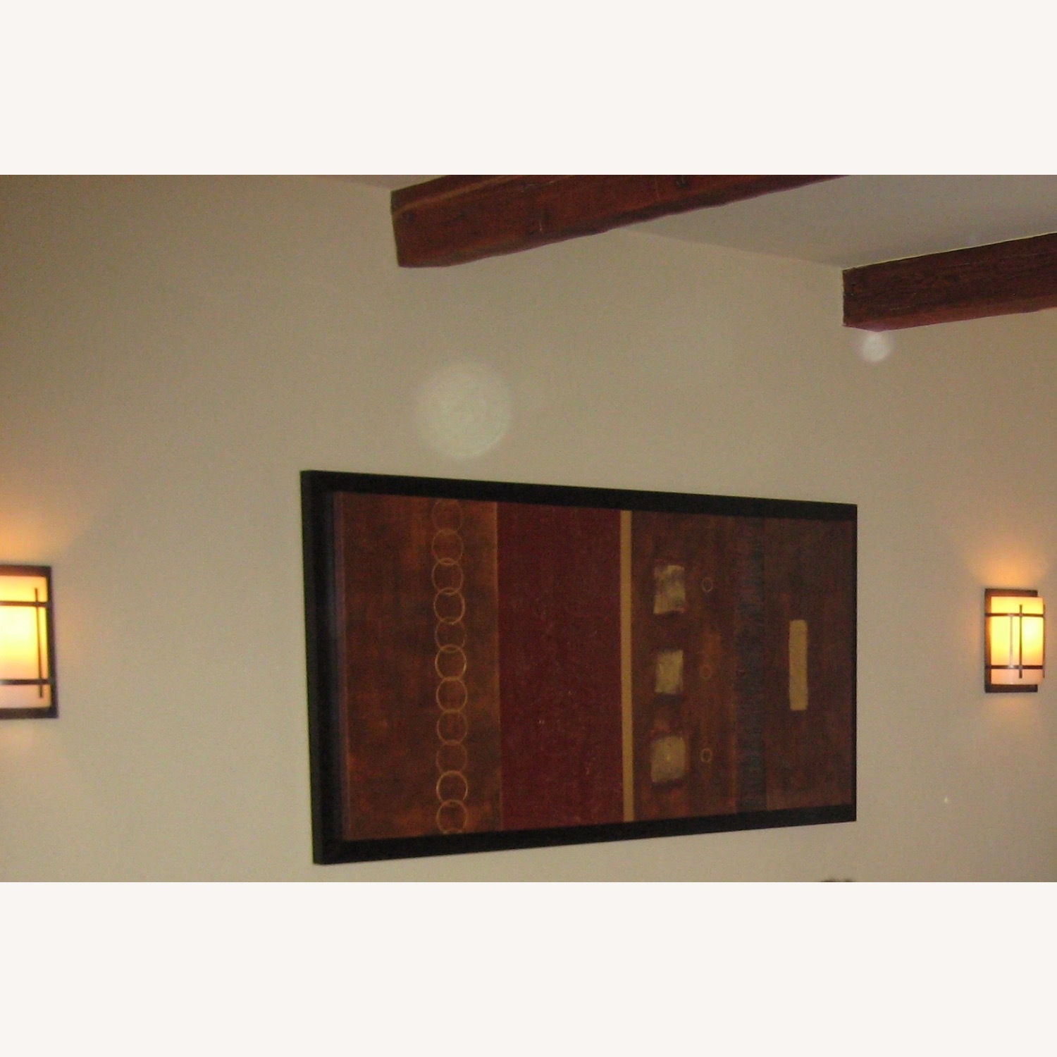 Original Acrylic Art on Wood Frame - image-2