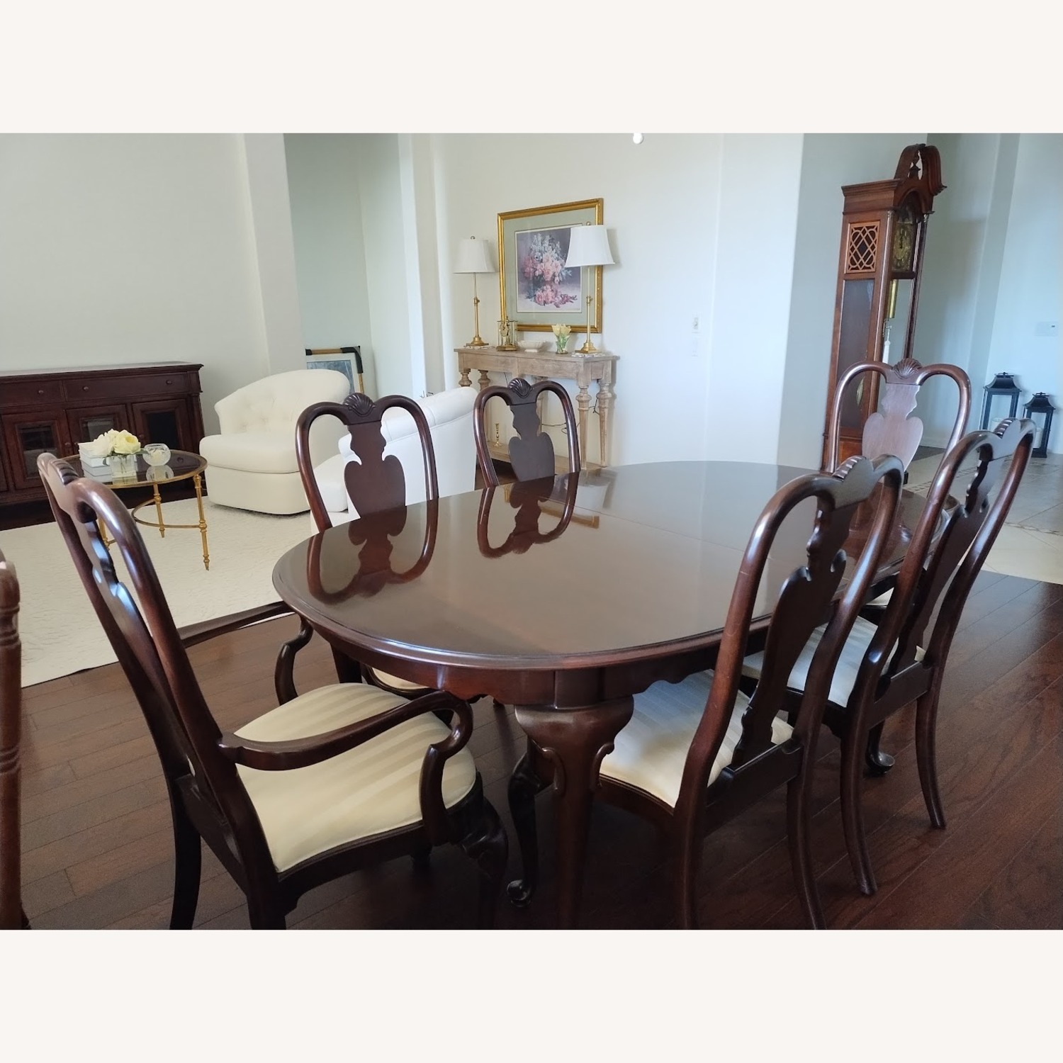 Ethan Allen Georgian Court Dining Room Table - image-1