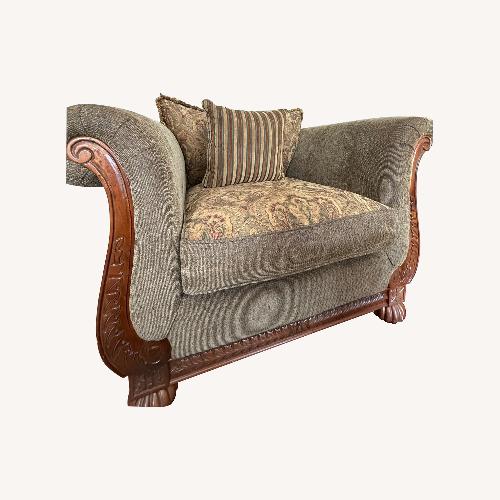 Used Ashley Furniture Fabric Accent Chair for sale on AptDeco