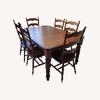 Canadel Dining Table and Six Chairs