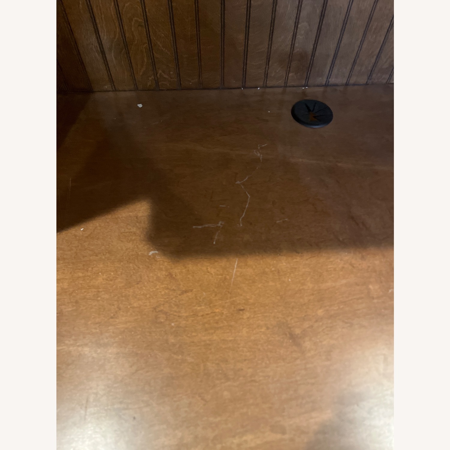 Natural Wood Desk - image-3