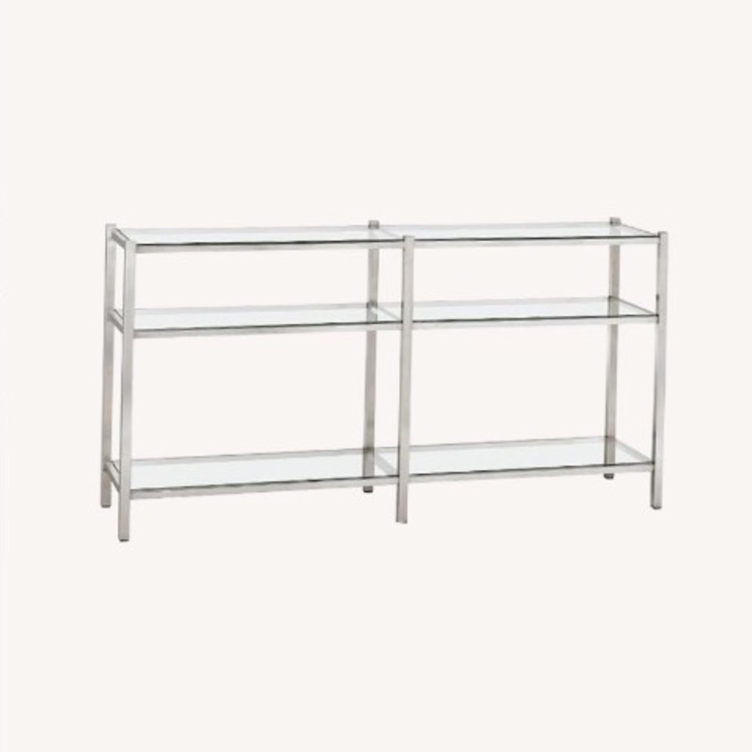 Room & Board Brixton Stainless Steel Bookcase - image-0