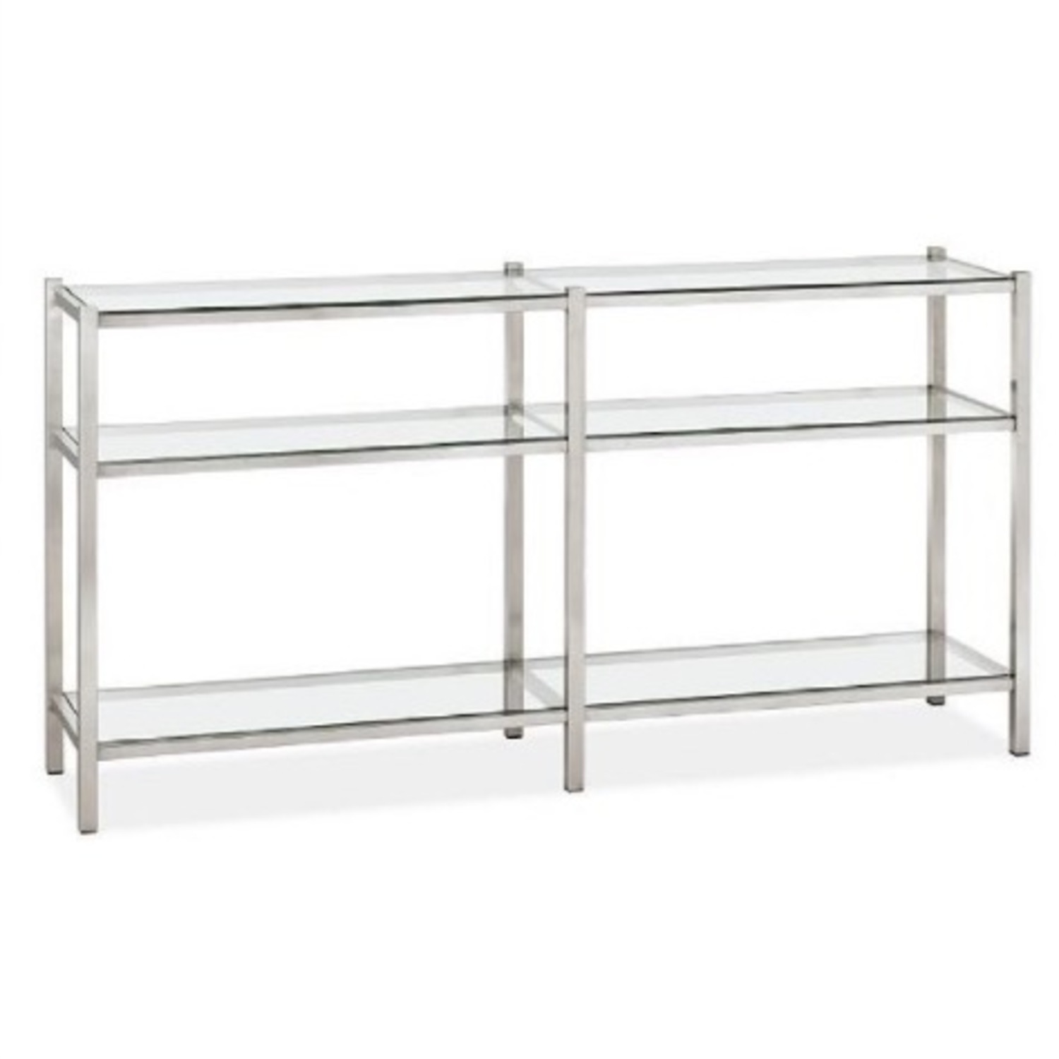 Room & Board Brixton Stainless Steel Bookcase - image-4