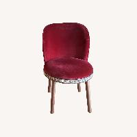 Alma Red Velvet Dining Chairs