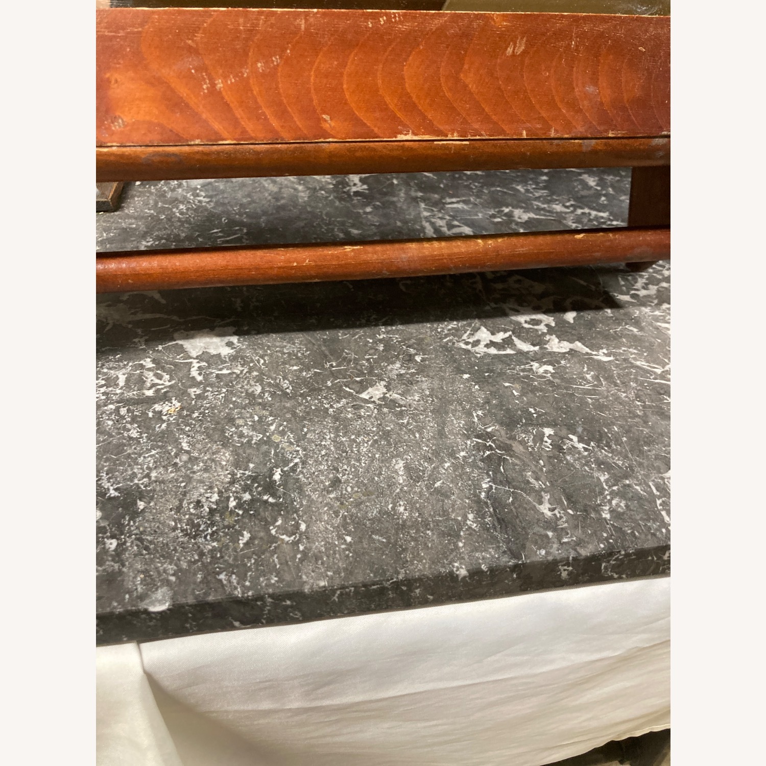 Vintage Wood Mirror Medicine Cabinet - image-4