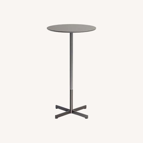 Used Poltrona Frau Black Metal Coffee Table for sale on AptDeco