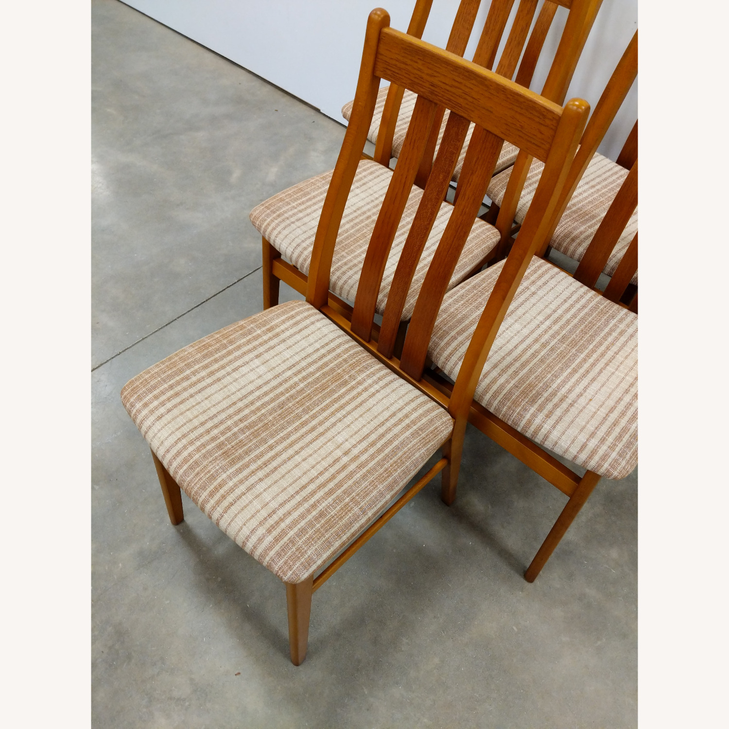 6 Vintage Danish Modern Farstrup Dining Chairs - image-9