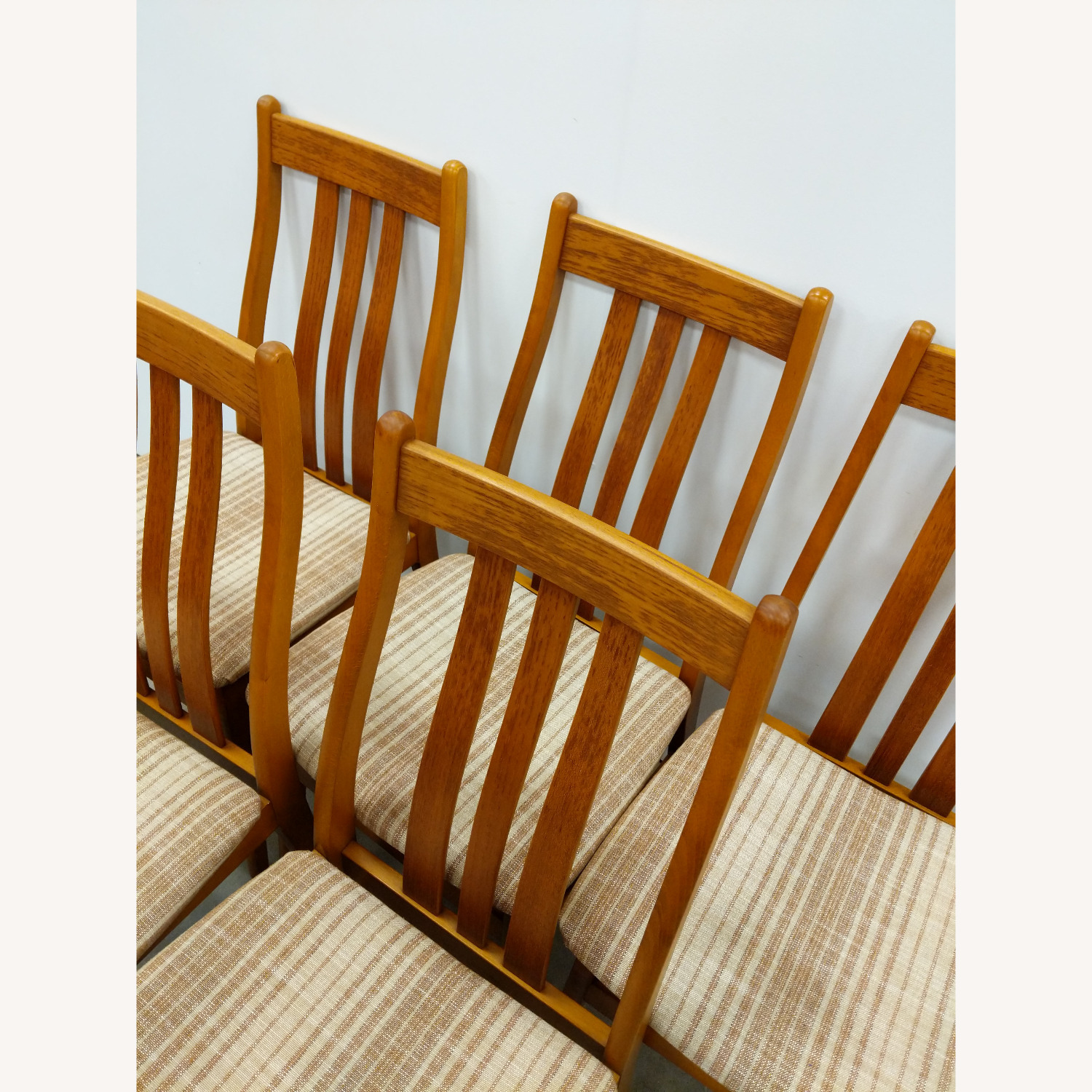 6 Vintage Danish Modern Farstrup Dining Chairs - image-7