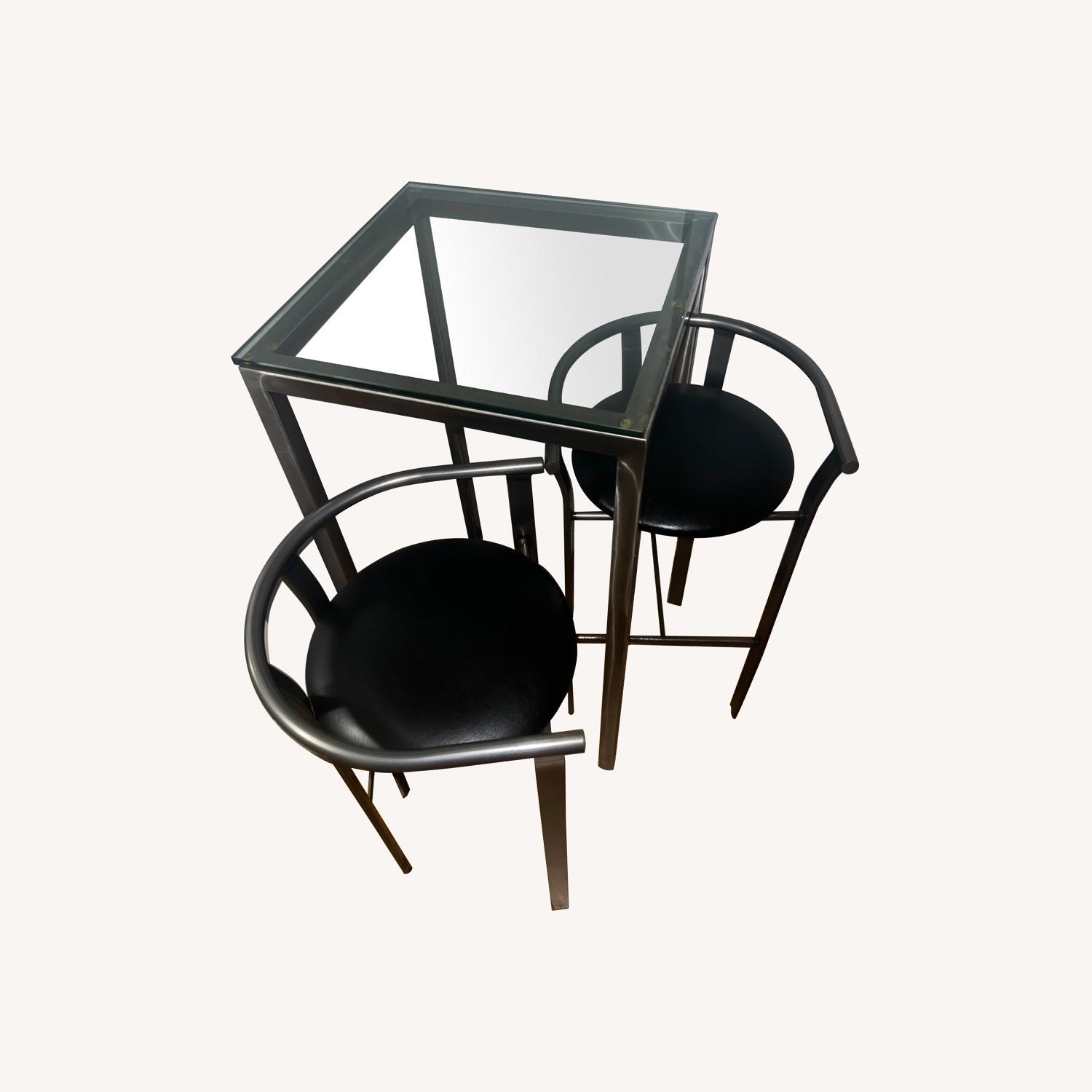 Jensen-Lewis Sleek High Top Metal Dining Set - image-0