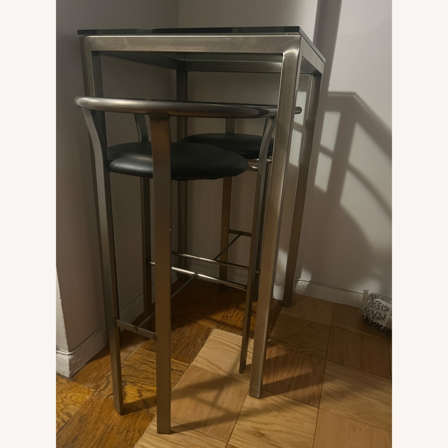 Jensen-Lewis Sleek High Top Metal Dining Set - image-2